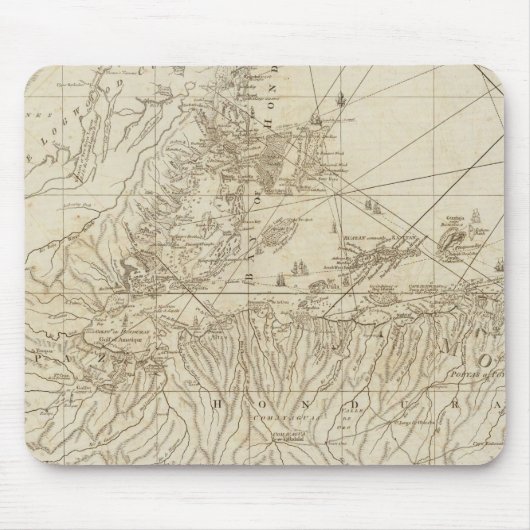 De baai van Honduras Muismat (Voorkant)