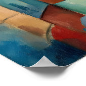 De Baai van Marseille  Meesterwerk Hernieuwde Inte Poster (Hoek)