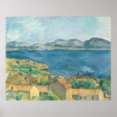 De baai van Marseille Paul Cezanne Poster (Voorkant)