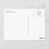 De Baai van Morro, Californië Briefkaart (Achterkant)