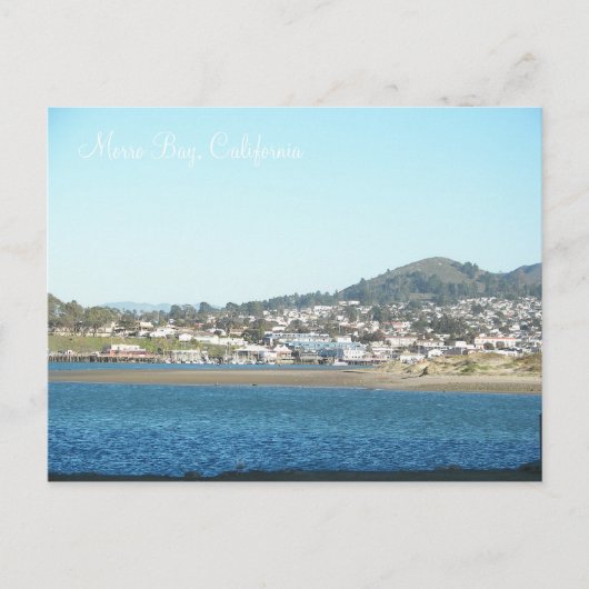 De Baai van Morro, Californië Briefkaart (Voorkant)