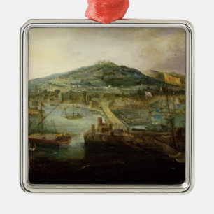 De baai van Napels Metalen Ornament