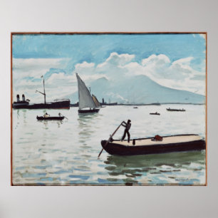 De baai van Napels Poster