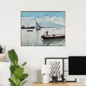 De baai van Napels Poster (Thuiskantoor)