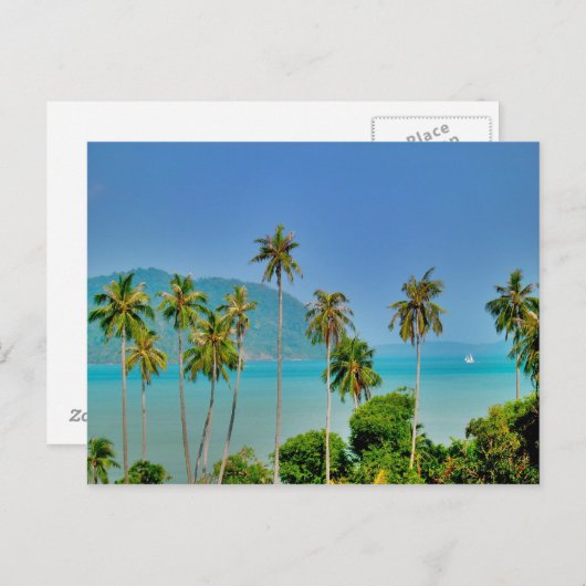 De baai van Rawai in Phuket Briefkaart (Voorkant / Achterkant)