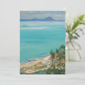 De baai van Tunis, morgen | Sir John Lavery (Staand voorkant)