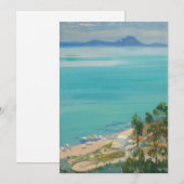 De baai van Tunis, morgen | Sir John Lavery (Voorkant / Achterkant)