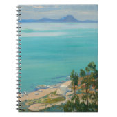 De baai van Tunis, morgen | Sir John Lavery Notitieboek (Voorkant)