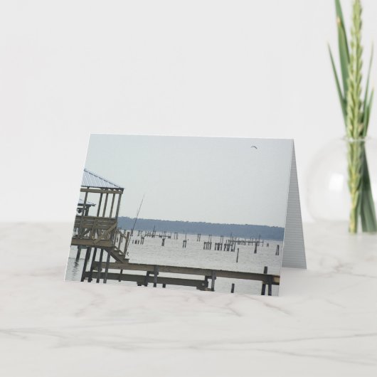 de "baai" wenskaart kaart (Voorkant)