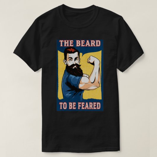 De baard die gevreesd moet worden Classic TShirt (Design voorkant)