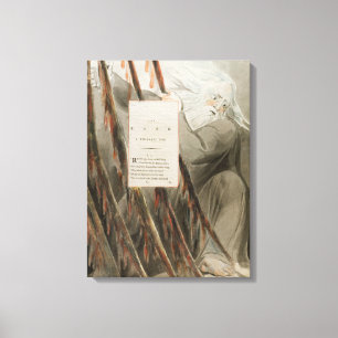 De baard: Een Pindaric Ode uit 'The Poems of Thoma Canvas Afdruk