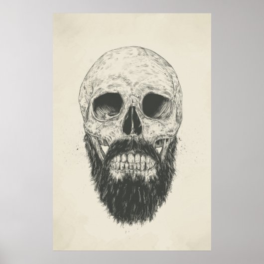 De baard is niet dood poster (Voorkant)