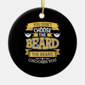 De baard kiest jou keramisch ornament (Voorkant)