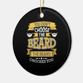 De baard kiest jou keramisch ornament (Links)