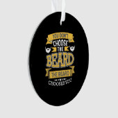 De baard kiest jou ornament (voorkant)