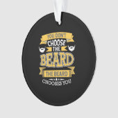 De baard kiest jou ornament (voorkant)