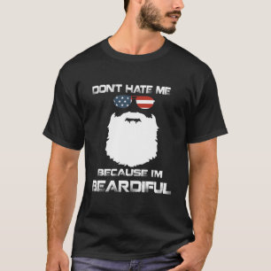 De Baard Mannen - De Bearded Man Funny Vaderdag T-shirt