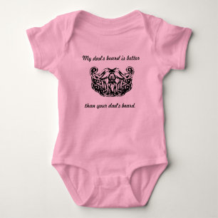 De baard van mijn vader is beter Baby Bodysuit