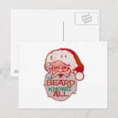 de baard weet alles briefkaart (Voorkant / Achterkant)