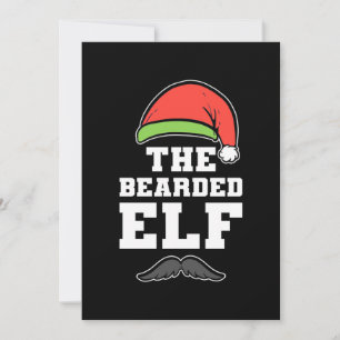 De Baardige Elf Kerst Kaart