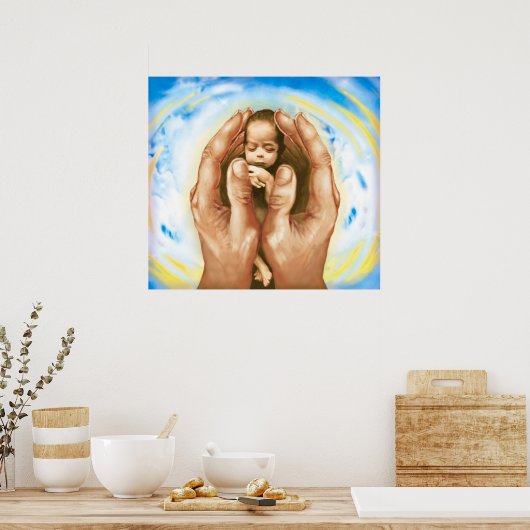 De baarmoeder poster (Keuken)