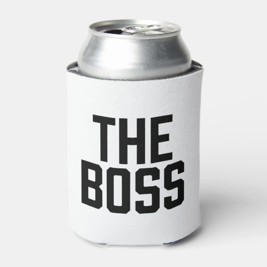 De baas blikjeskoeler (Blikje Voorkant)