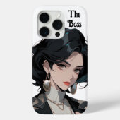 De baas Case-Mate iPhone case (Achterkant)