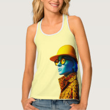 De baas, de Tanktop van de vrouw