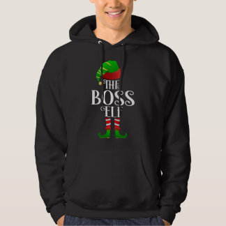 de baas elf die met Kerstmis meegaat Hoodie