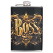De Baas Fles Heupfles (Voorkant)