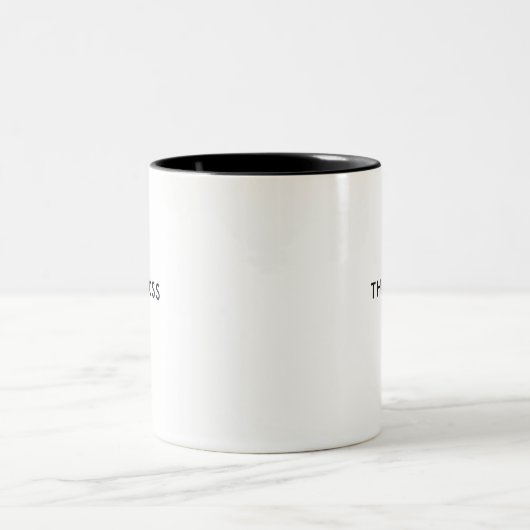 De baas | Funny Custom Coffee Mok (Center)