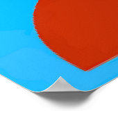 De baas, gitaar poster (Hoek)