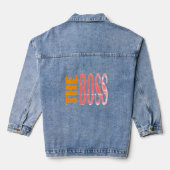DE BAAS - grunge Denim Jacket (Achterkant)