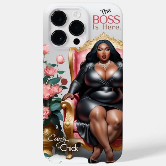 De baas is hier Case-Mate iPhone case (Achterkant)