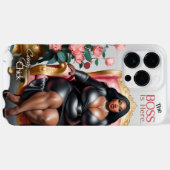 De baas is hier Case-Mate iPhone case (Achterkant (horizontaal))