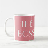 De baas. koffiemok (Links)