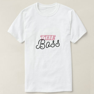 De baas Modern White   MANNEN   T-shirt