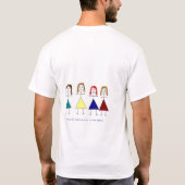 de baas t-shirt (Achterkant)