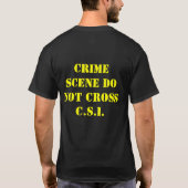 De baas t-shirt (Achterkant)