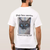 De baas t-shirt (Achterkant)