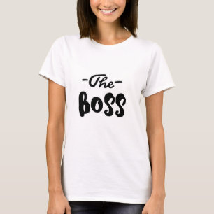 De baas t-shirt