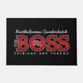 De Baas Trinidad en Tobago Deurmat (Voorkant)