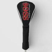 De baas Trinidad en Tobago Golfheadcover (Voorkant)