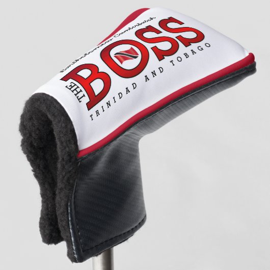 De baas Trinidad en Tobago Golfheadcover (3/4 voorkant)