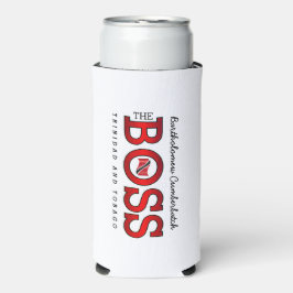 De Baas Trinidad en Tobago Seltzer Blikjeskoeler