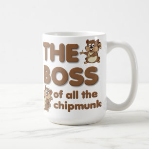 De baas van alle Chipmunks... Koffiemok