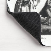 De baas van de Savages die zijn vijand aan het uit Muismat (Hoek)