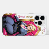 De Baas Zijn Telefoon iPhone Hoesje (Achterkant horizontaal)