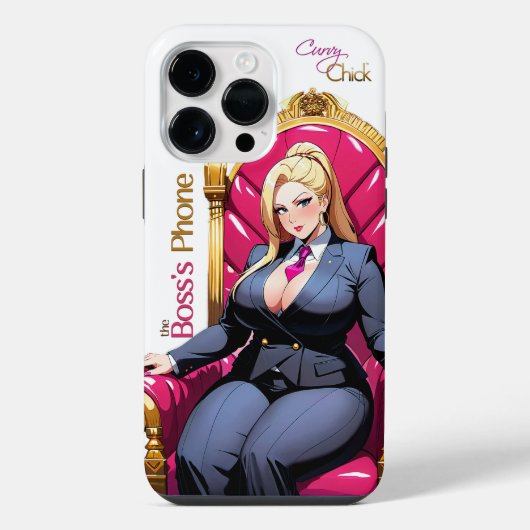 De Baas Zijn Telefoon iPhone Hoesje (Achterkant)