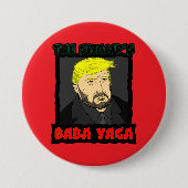 De Baba Yaga Button van het moeras (Voorkant)